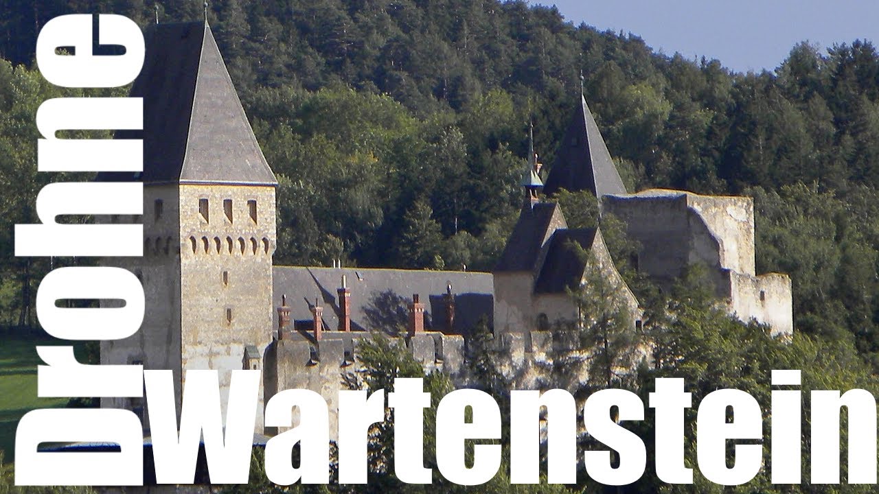 Drohne Über Burg Wartenstein, Österreich / Drone Castle Wartenstein Austria