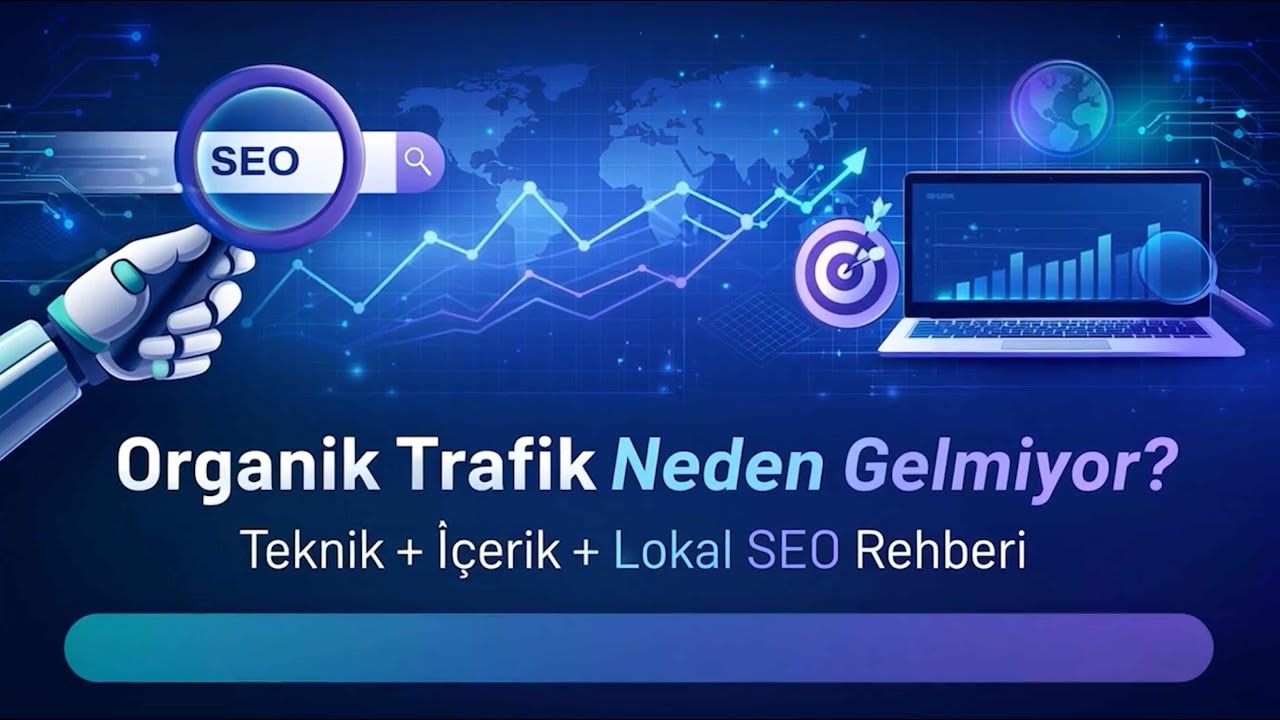 Organik Trafik Neden Gelmiyor? Teknik + İ&ccedil;erik + Lokal SEO Rehberi