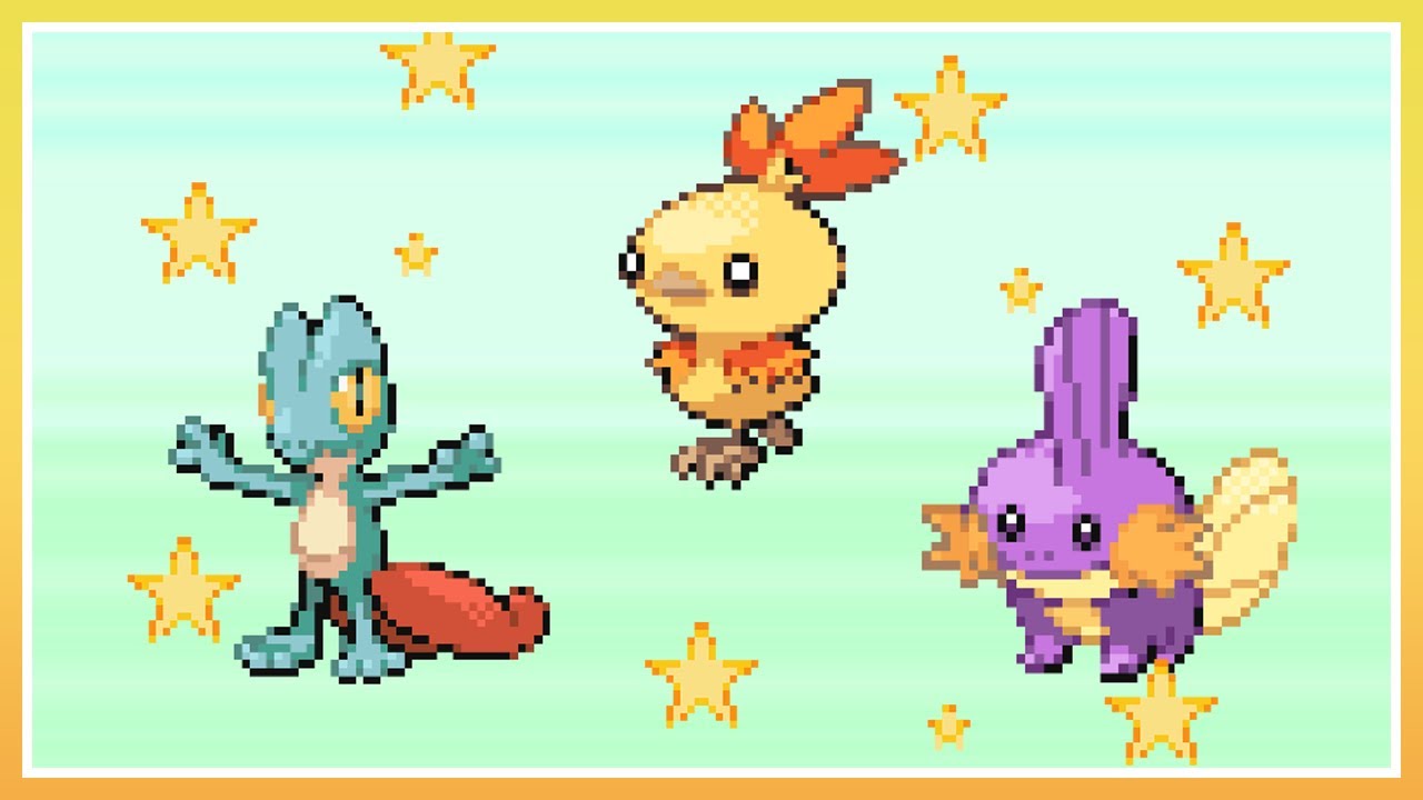 LIVE!! EVERY Shiny Hoen Starter in Pokémon Ruby & Sapphire!