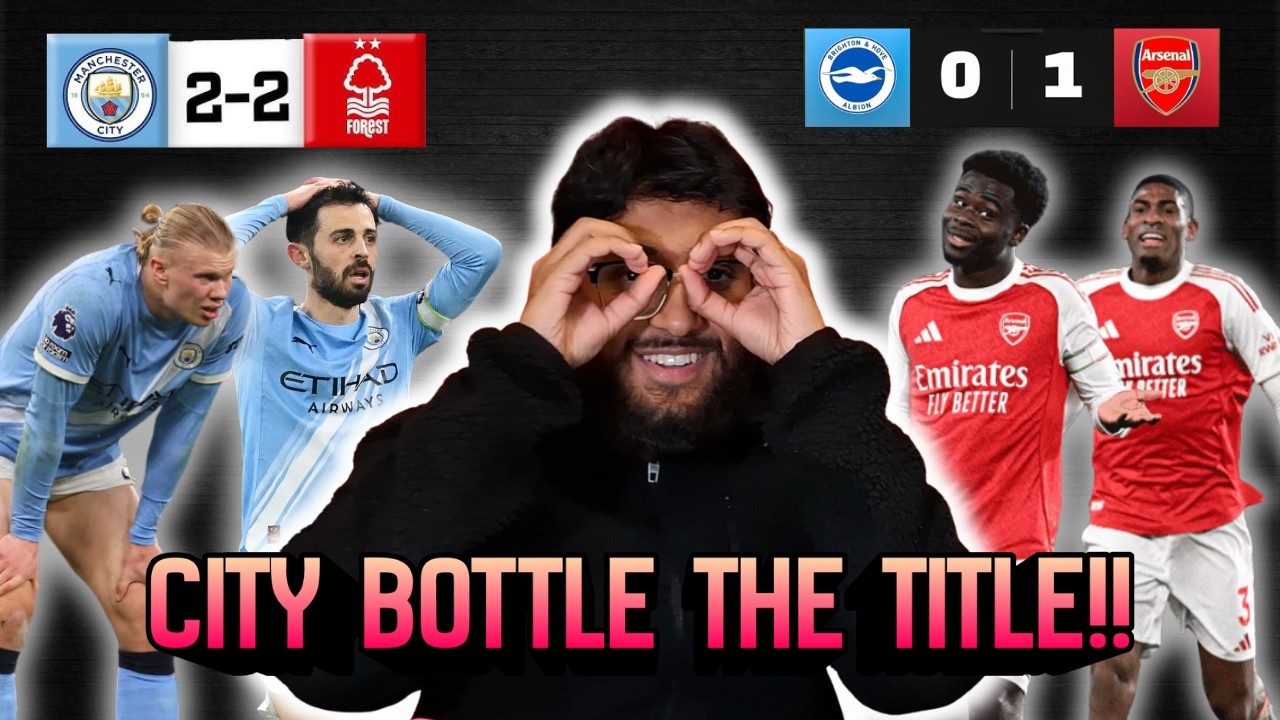 ARSENAL NOW LEAD BY 7... City BOTTLE A Win Against FORREST!!! || TITLE RACE DRAMA.