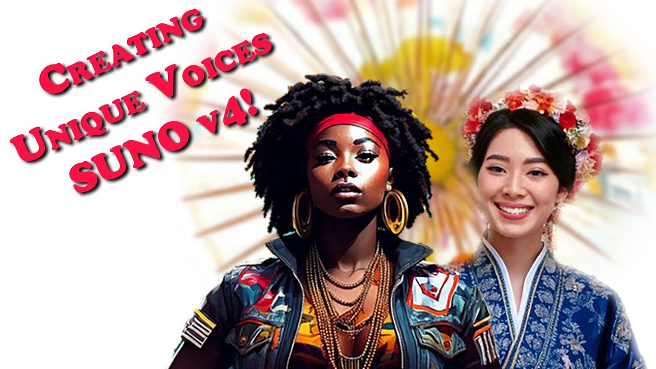 Suno ai: Create UNIQUE voices in Suno V4!