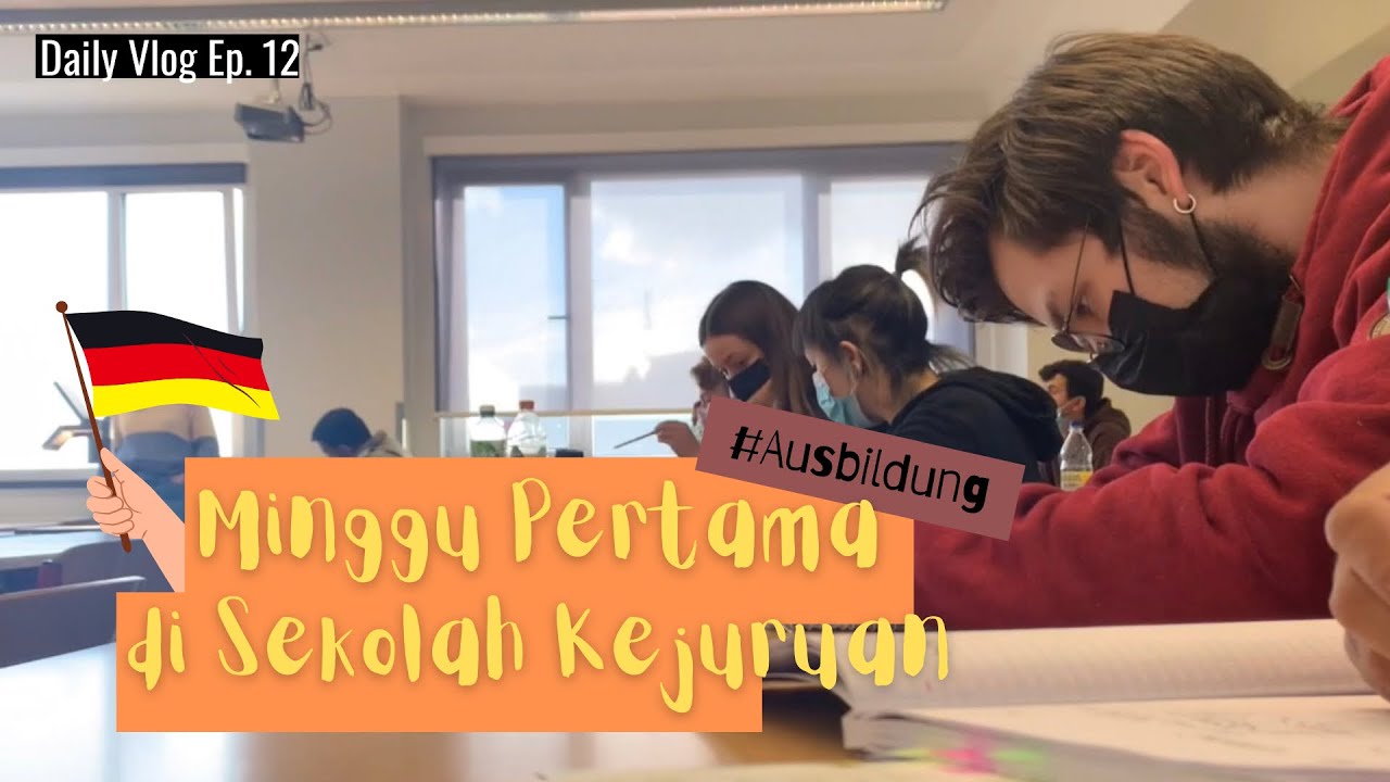 FIRST WEEK IN THE VOCATIONAL SCHOOL (AUSBILDUNG) | Daily Vlog Ep. 12