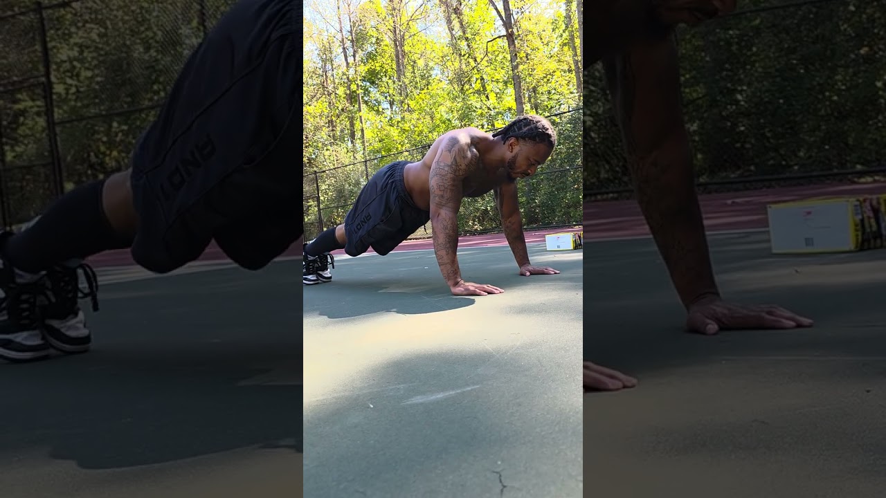 D-fit ya dig explains viral regular pushups calisthenics workout excercise on the fyp. 