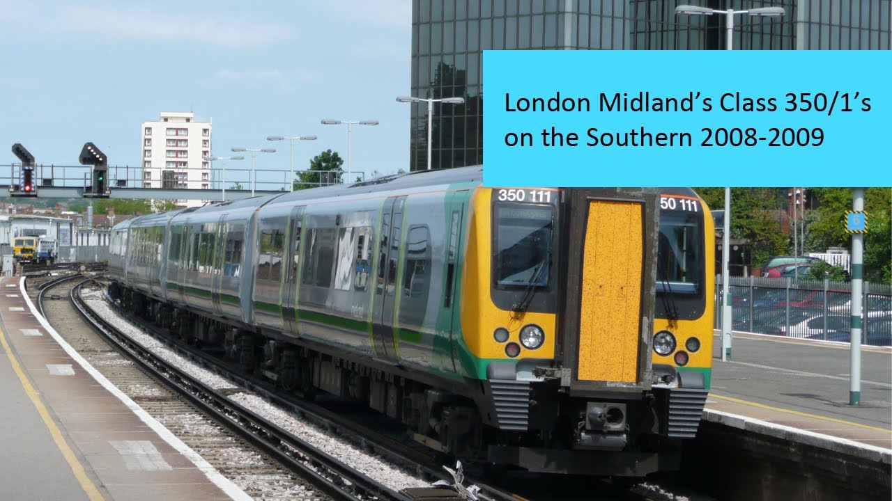 London Midland's Class 350/1 on the Southern. East Croydon to Shepherd's Bush.