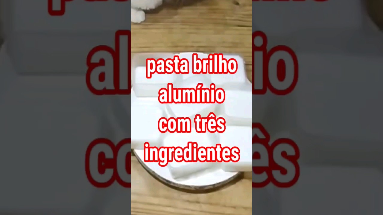 campe&atilde; em vendas 🫰pasta caseiro brilho f&aacute;cil