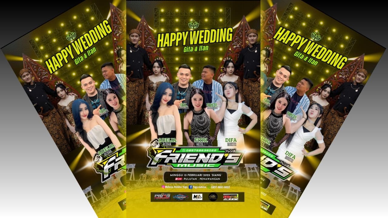 🔴LIVE '' FRIEND'S MUSIC '' | WEDDING '' REGITA & AKBAR ''|PULUTAN - PENAWANGAN, 15 FEBUARI 2026