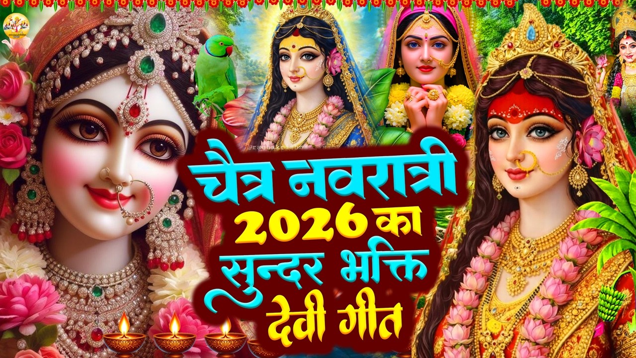 🌺चैत्र नवरात्रि दूसरा दिन: माँ ब्रह्मचारिणी स्पेशल गीत 🥀| Bhojpuri Devi Geet 2026 | Navratri Live 🙏