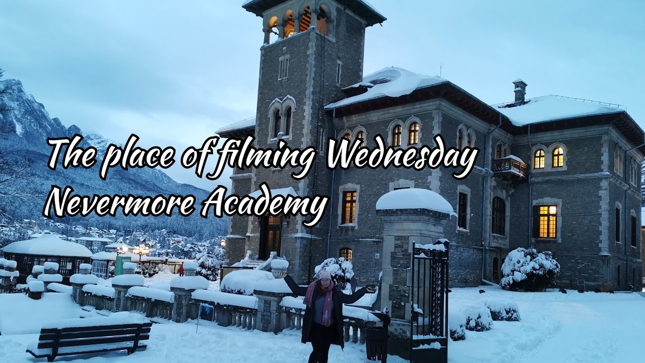 Locul din România care m-a impresionat profund❤️Castelul Cantacuzino,s-a filmat serialul Wednesday 😍