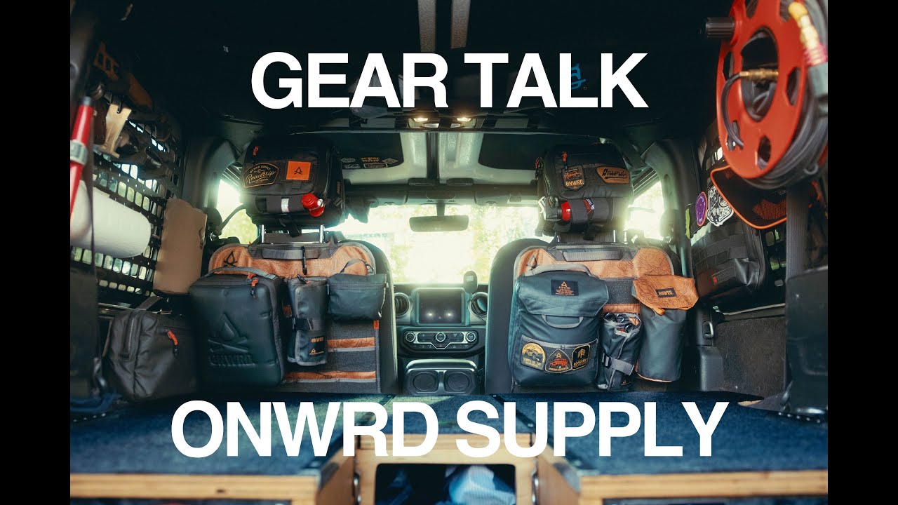Gear Talk | ONWRD Supply Co. Overlanding Organization and Storage | Install and Review