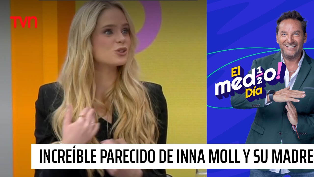 El increíble parecido de Inna Moll y su madre | El medio día