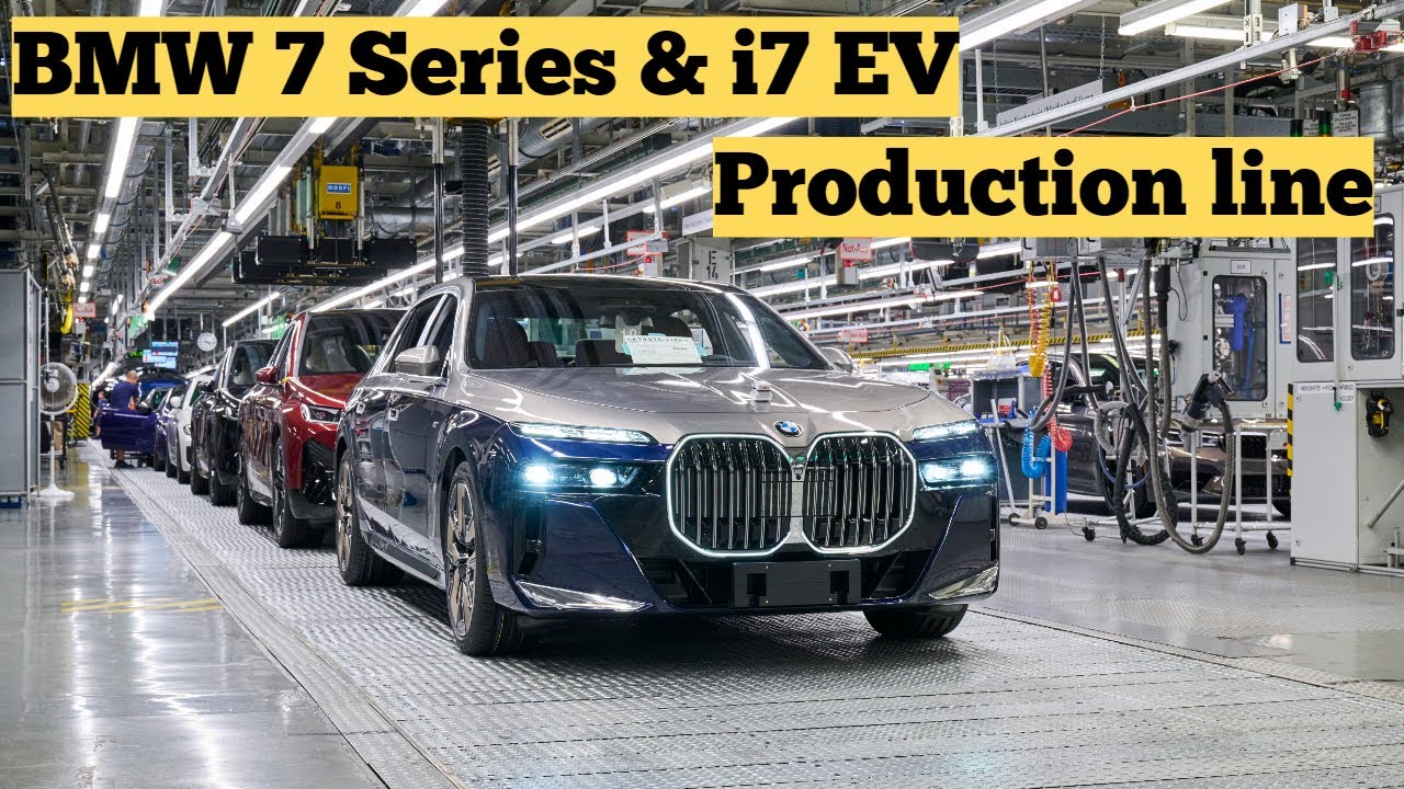 All-new BMW i7 EV & 7 Series | The Luxury Car Production Starts at Dingolfing Plant