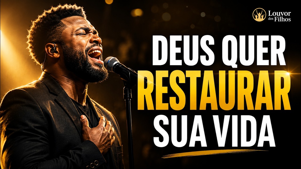 Louvor Poderoso de Adora&ccedil;&atilde;o e Cura | AMOR RESTAURADOR | M&uacute;sica Gospel de Restaura&ccedil;&atilde;o Espiritual