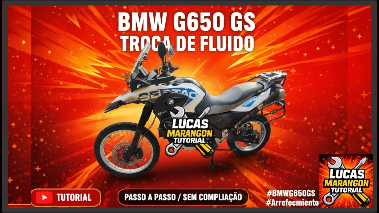 BMW G650 GS: Limpeza e Troca do Fluído do Radiador ( F650 , Dakar e Sertão )