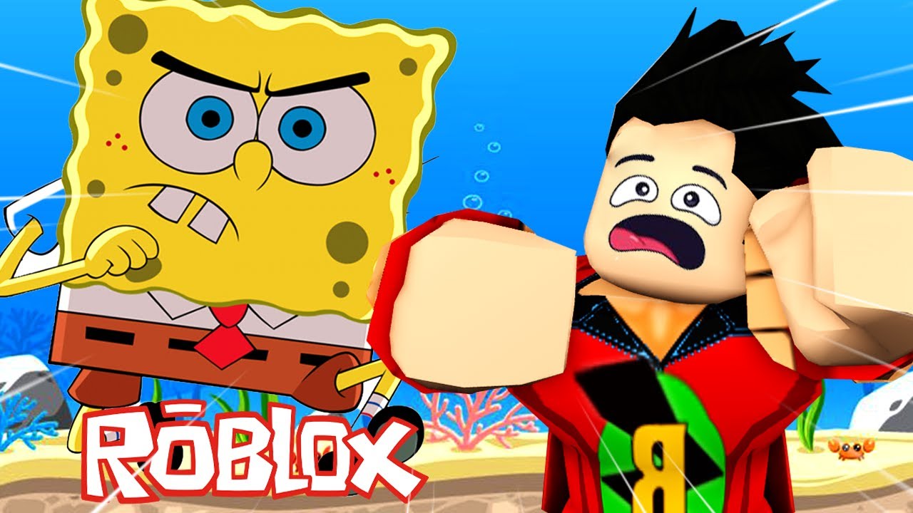 ÇİRKİN SÜNGER BOB KOVALADI!! 🤯 Roblox Escape Spongeboy and Krispy Crab Obby!