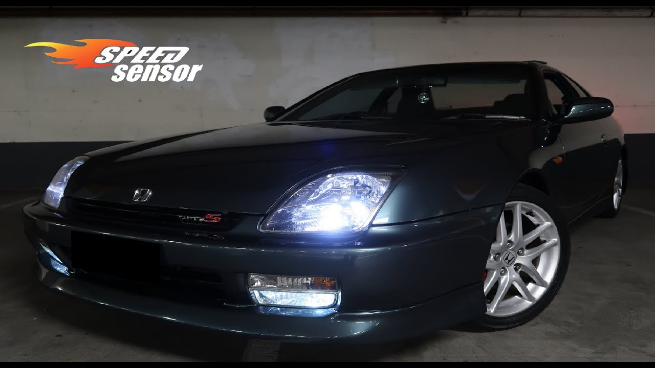Honda Prelude speed sensor and PCV valve replacement CAI removal.