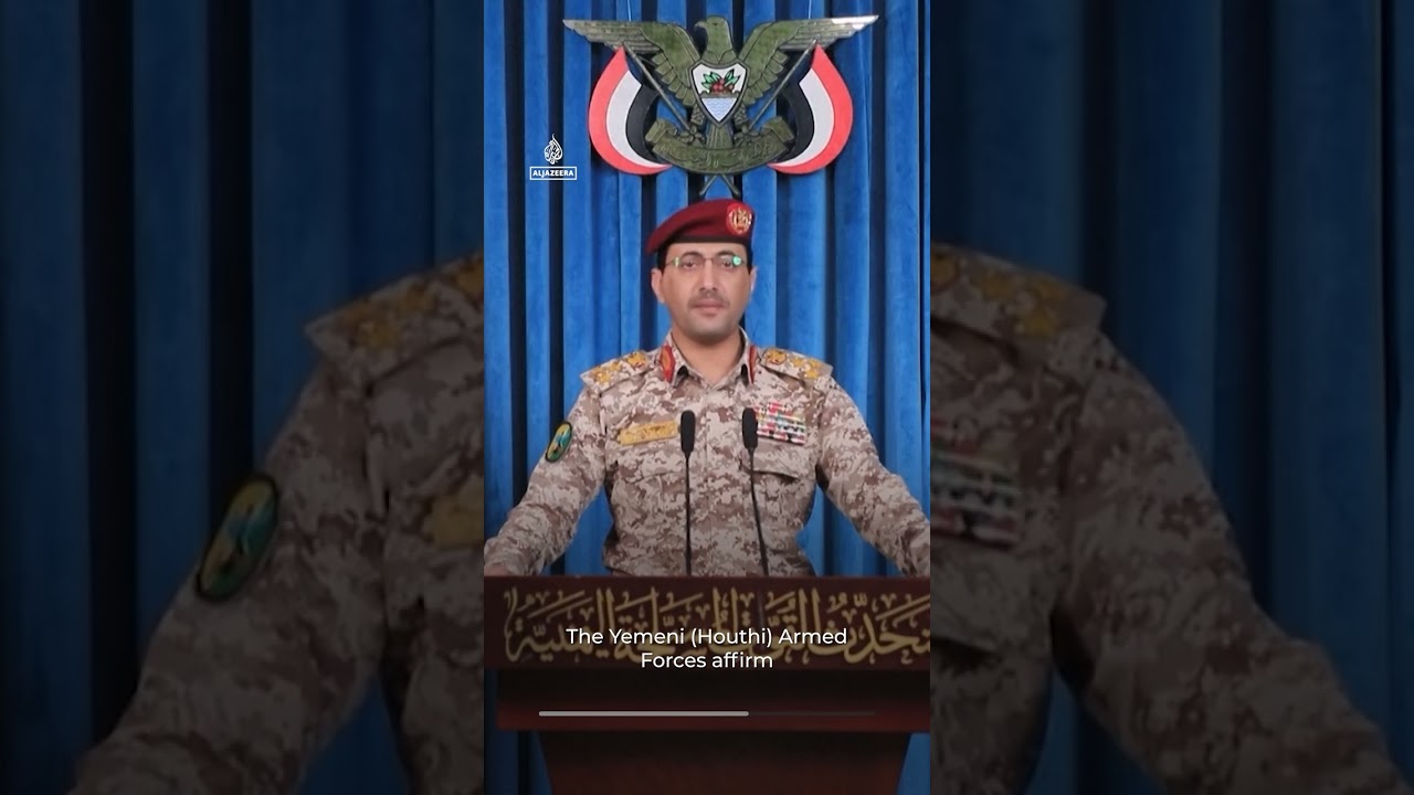 Houthis claim joint missile attack on Israel with Iran and Hezbollah | AJ #shorts