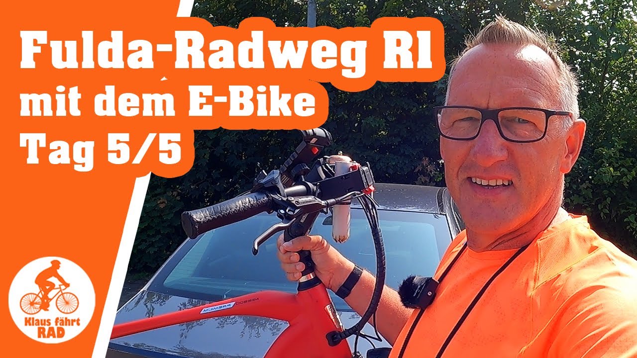Auf dem Fulda-Radweg R1 - Radreise mit dem E-Bike / Finaltag 5/5