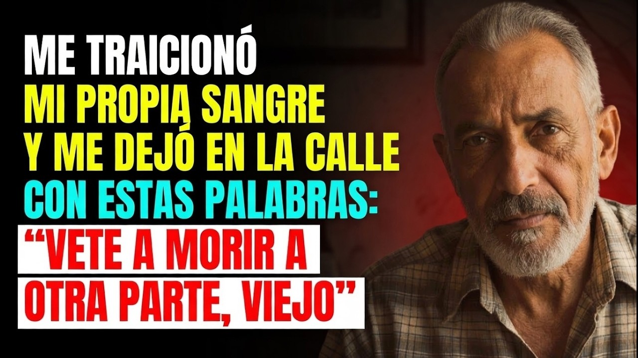 Mi hija me dejó sin hogar y me dijo:“NO VOY A MANTENER A UN VIEJO INCAPAZ” | HISTORIA DE ESTE ABUELO