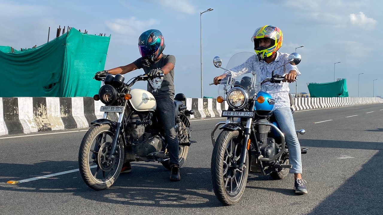 Meteor 350 Vs Thunderbird 350 X Race