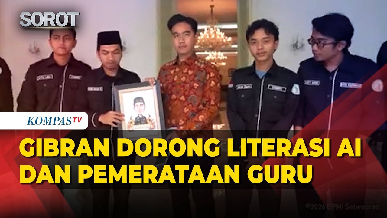 Wapres Gibran Rakabuming Dorong Literasi AI dan Pemerataan Guru usai Menerima Audiensi Fumas