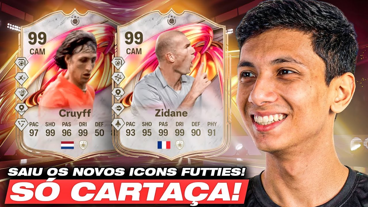 SAIU CRUYFF 99 NO TIME NOVO DO FUTTIES