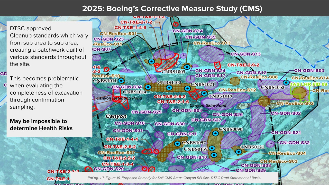 Santa Susana Field Lab Town Hall: Boeing's 2025 CMS: most contamination left after cleanup #ssfl