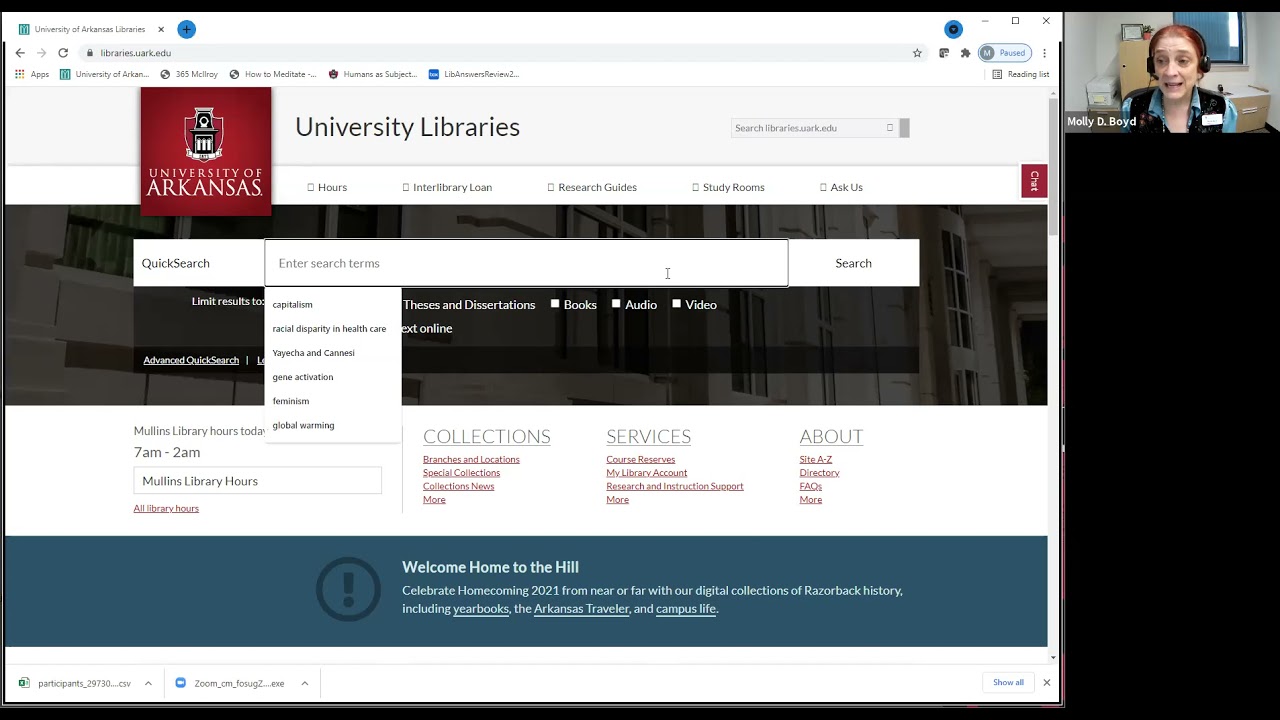 COMM 1313 Library Instruction 10-20-2021