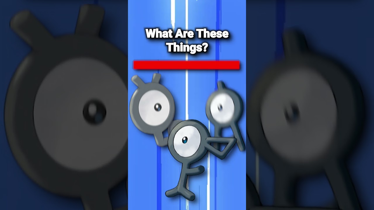 Unown the most MYSTERIOUS Pok&eacute;mon 🤔