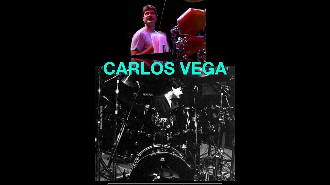 CARLOS VEGA , 23 YEARS AGO...French Artist Sessions I April 7, 1998 I #drummer #carlosvega #drum