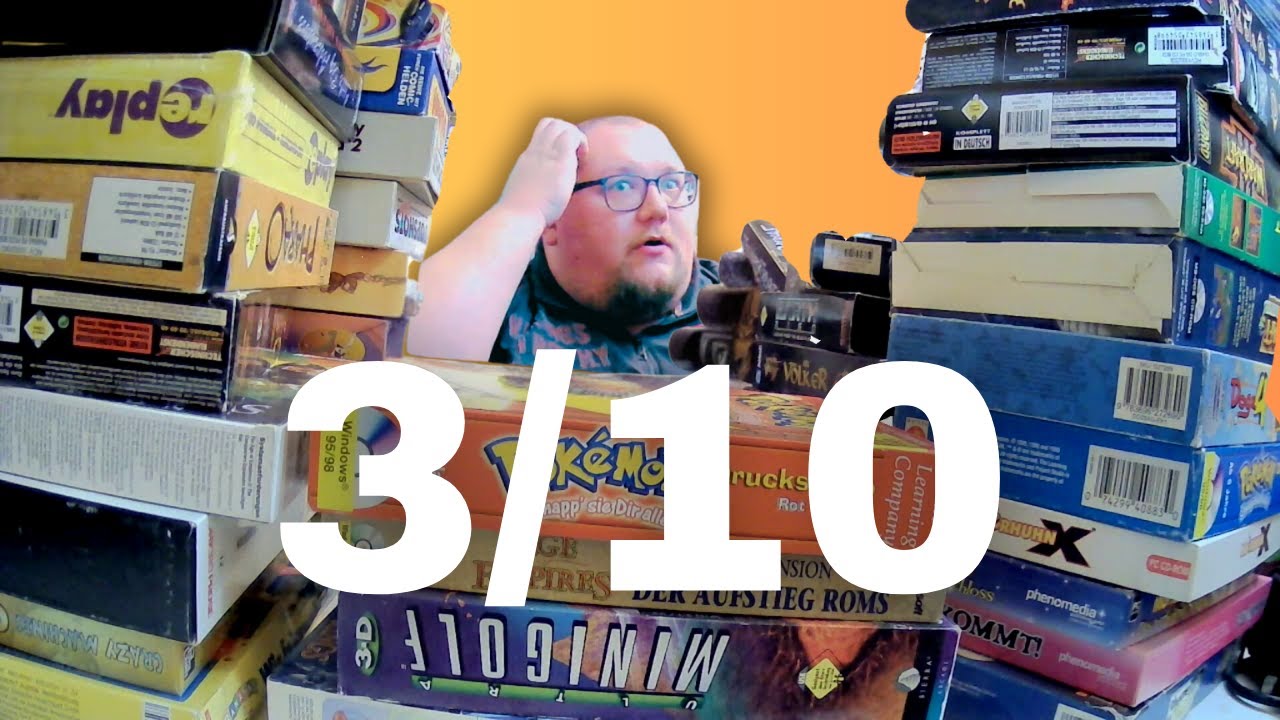 Ich bewerte 73 alte PC Spiele der 90er und 2000er.