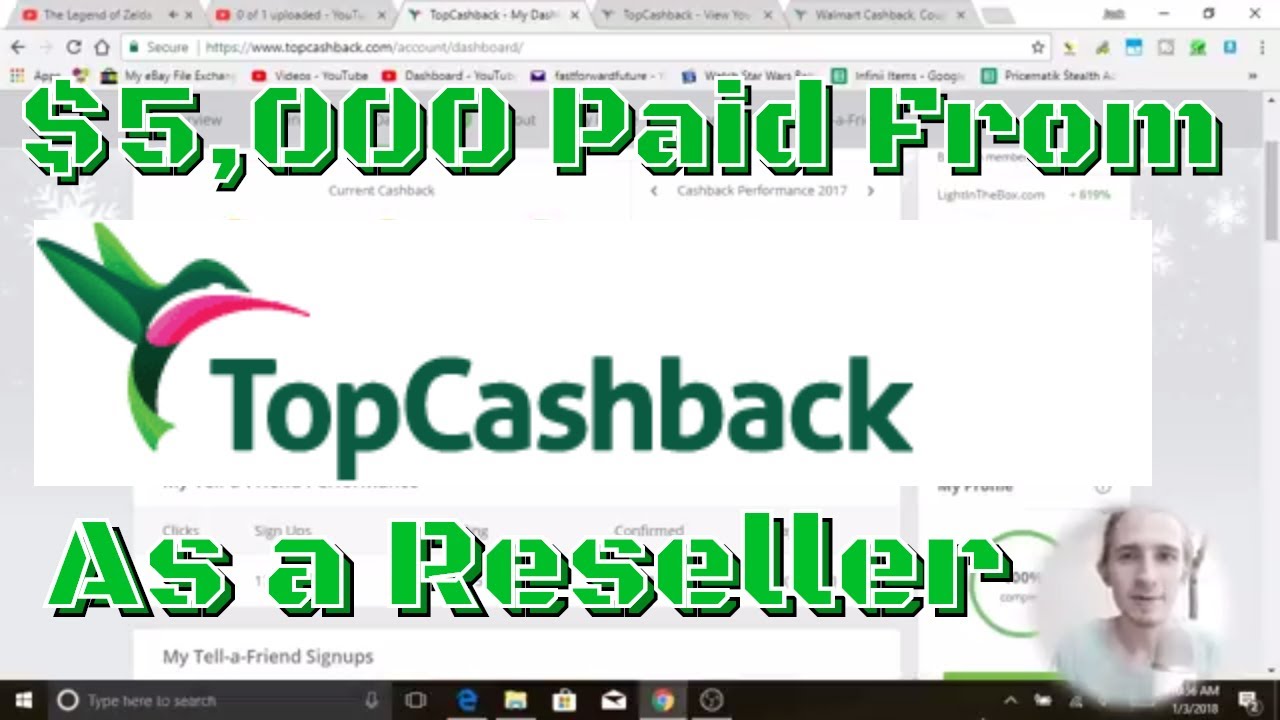 Topcashback Review of How I Earned $5,000 as a Reseller Drop Shipping on eBay