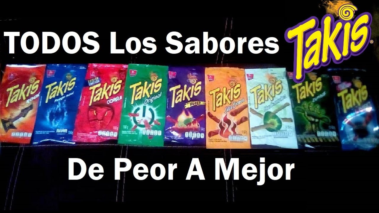 TODOS Los Sabores De TAKIS De Peor A Mejor (1998-2023) Reseña