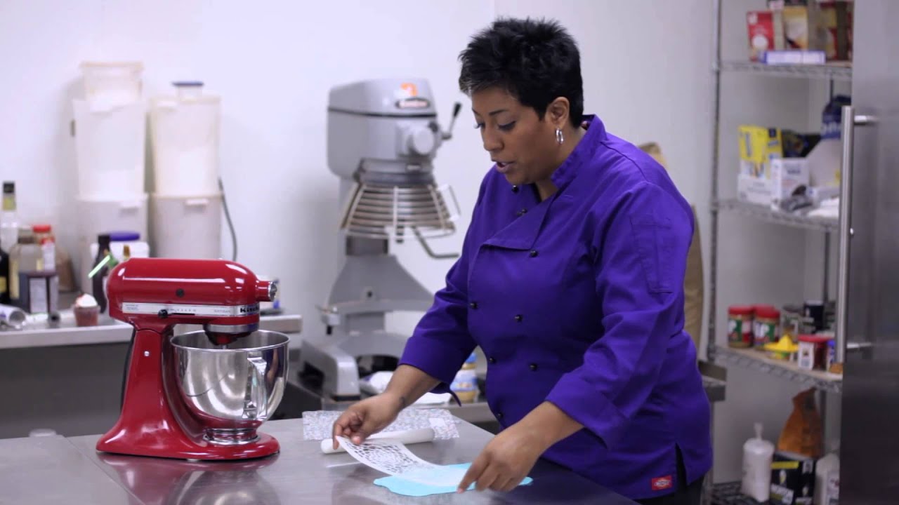 How to Make Fondant Lace Texture : Take the Cake