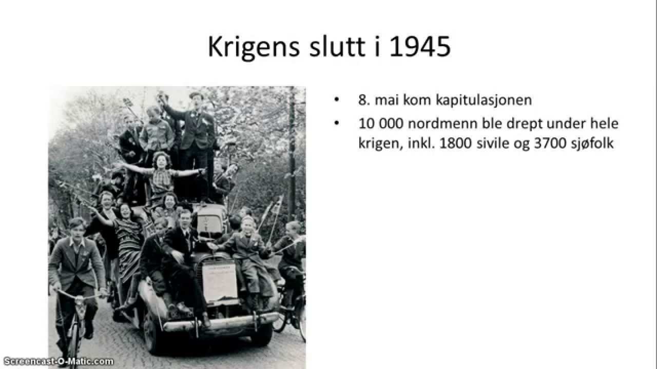 Norge under 2. verdenskrig - Oversikt