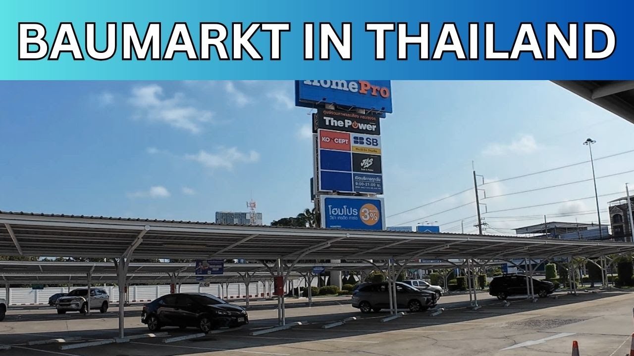 Baumarkt Thailand Pattaya HomePro Preise anschauen.