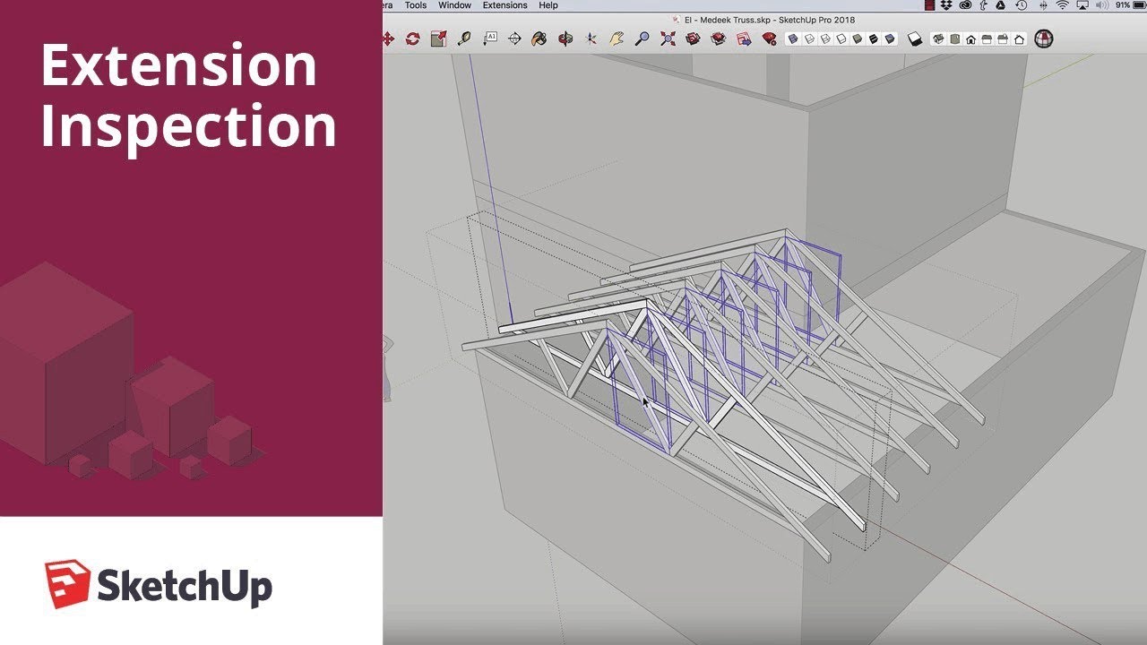 SketchUp Extension Inspection: Medeek Truss Plugin