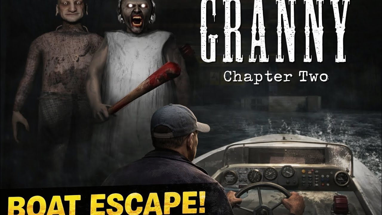 Granny chapter 2 gameplay boat escape 