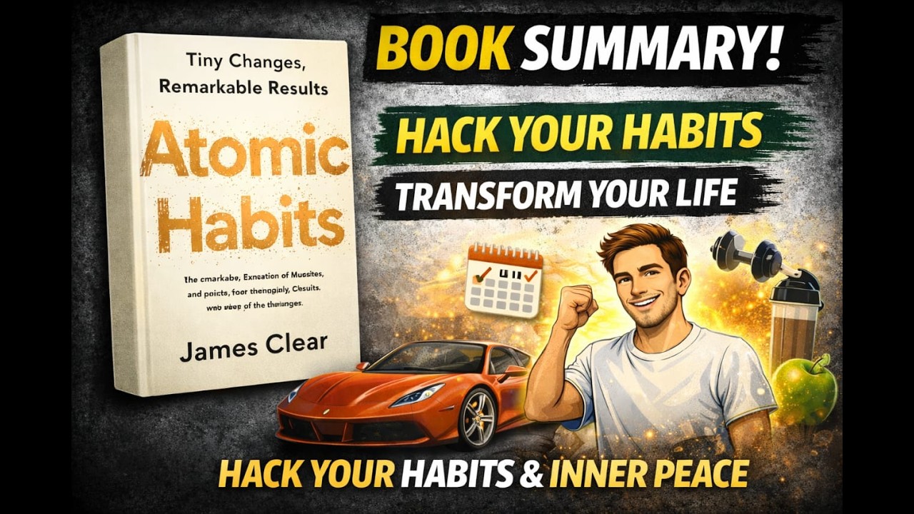 Atomic Habits Book Summary in English | Tiny Changes, Remarkable Results