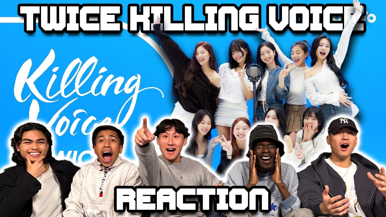 OUR FIRST TIME WATCHING TWICE KILLING VOICE!