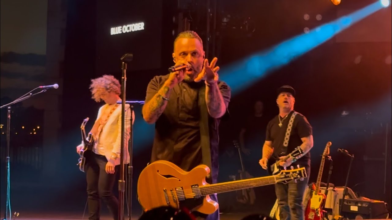 Blue October&rsquo;s Epic Friday Set at Disney World EPCOT 🌸 Garden Rocks Concert 2025 &bull; First 3 Songs!