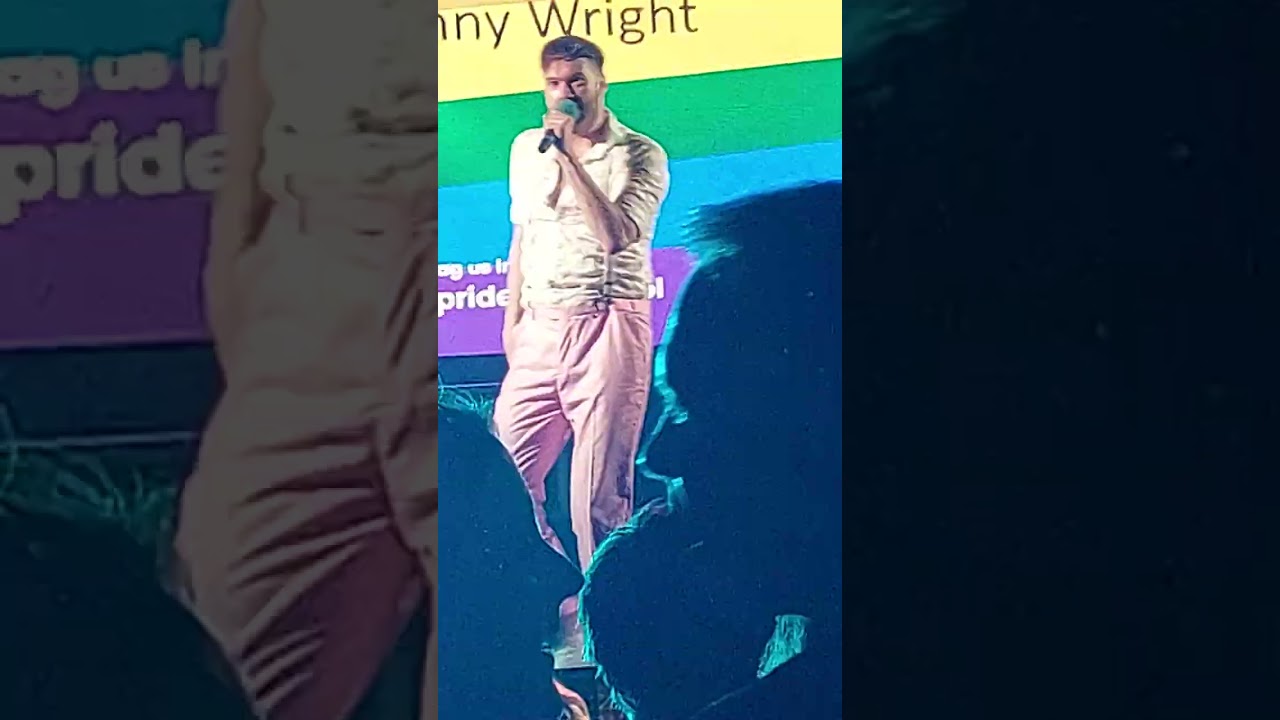 Johnny Wright Blackpool pride