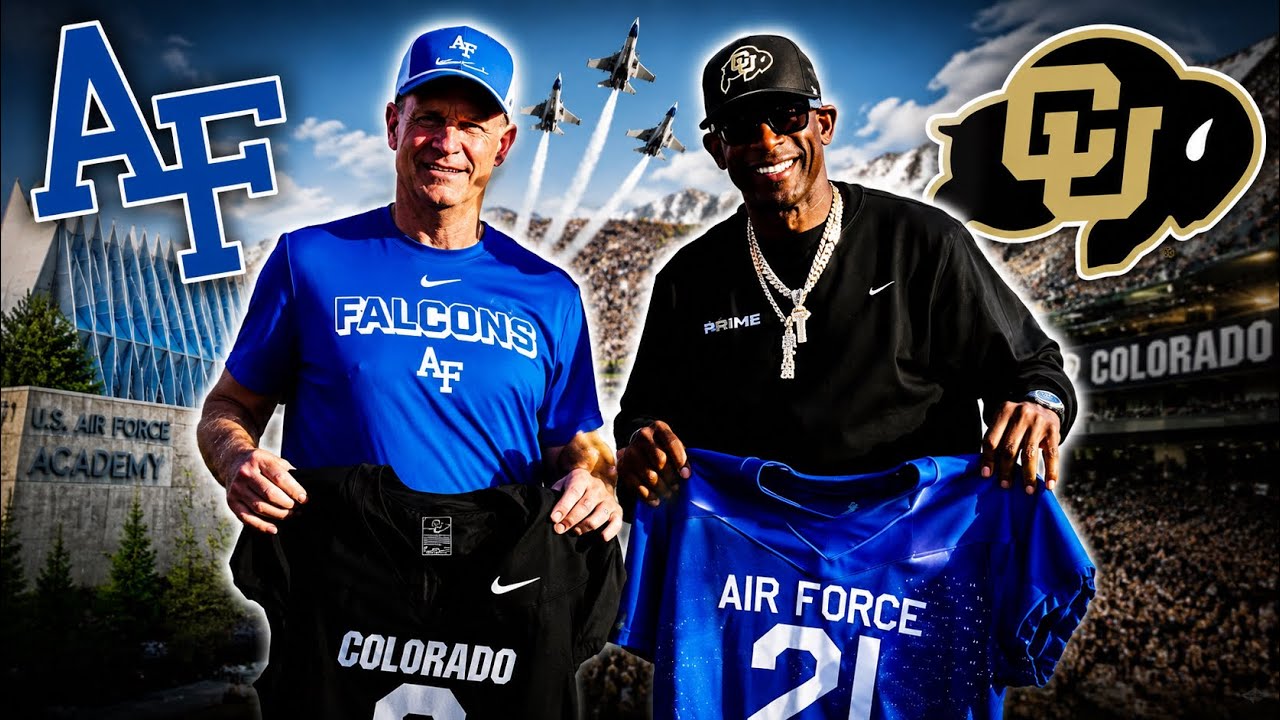 Colorado Football Visits The United States Air Force Academy