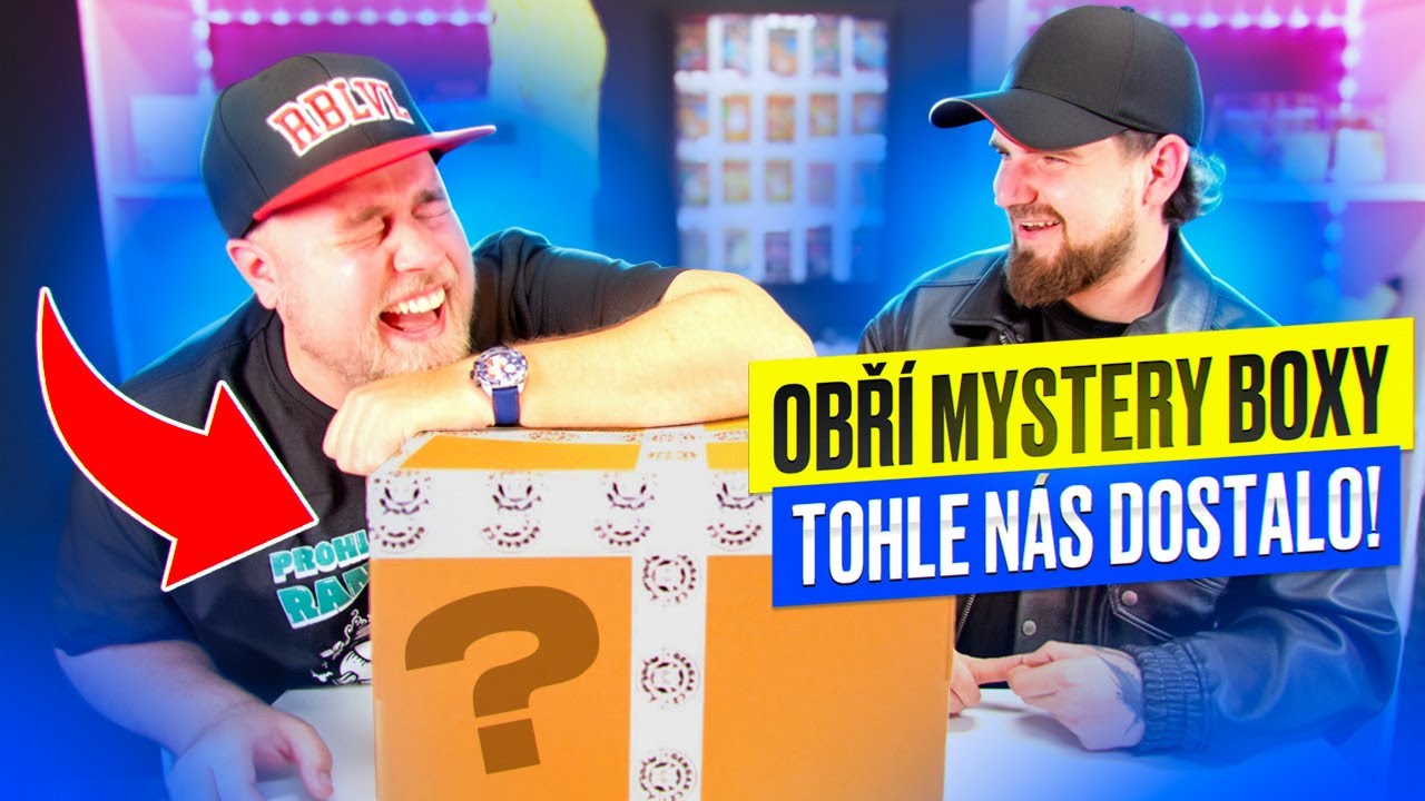 OBŘÍ MYSTERY BOXY - TOHLE NÁS DOSTALO! @Vidrail