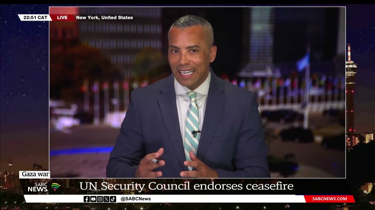 UPDATE I UN Security Council backs Israel-Hamas ceasefire plan