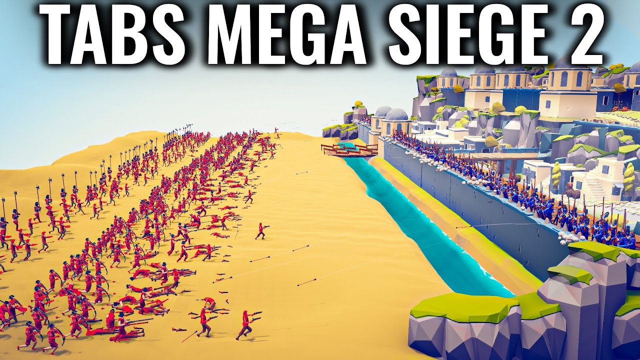 MEGA SIEGE in TABS - Six Armies VS Castle 2