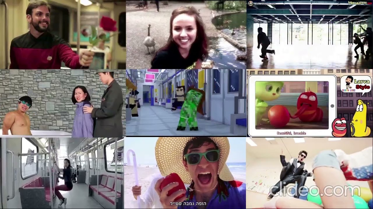 9 Gangnam Style Mashup