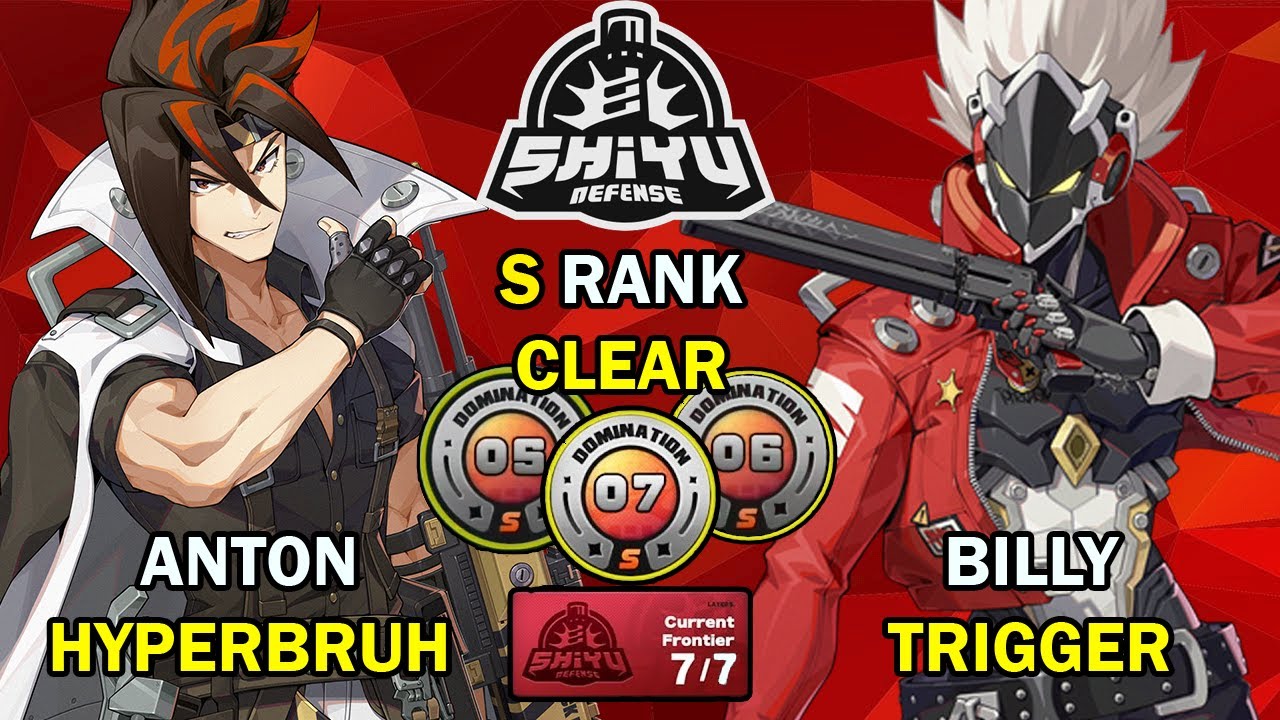 Anton & Billy x Trigger Teams! | Shiyu Defense 5-6-7 S Clear | Zenless Zone Zero ZZZ 1.6