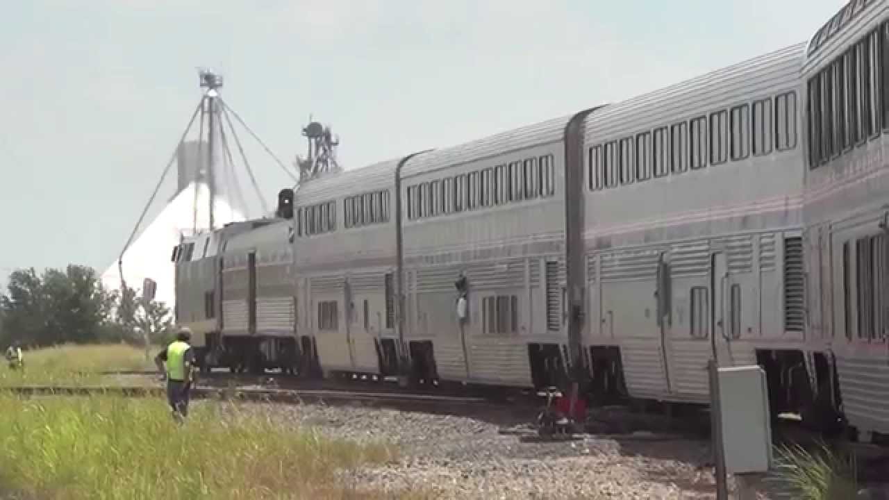 Texas Eagle #22 & a UP Derailment - Taylor, TX