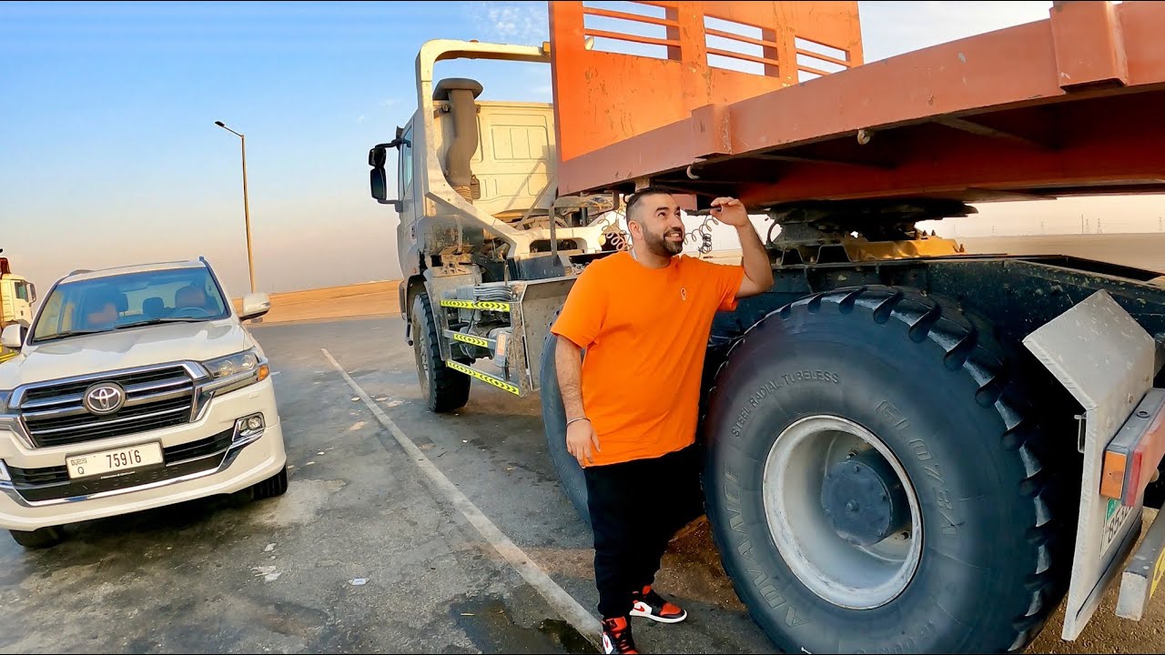 Anokha Truck jo mitti mai Fasta nhi Bhagta hai 🔥salary jyada hogi ? | Dubai to Abu Dhabi