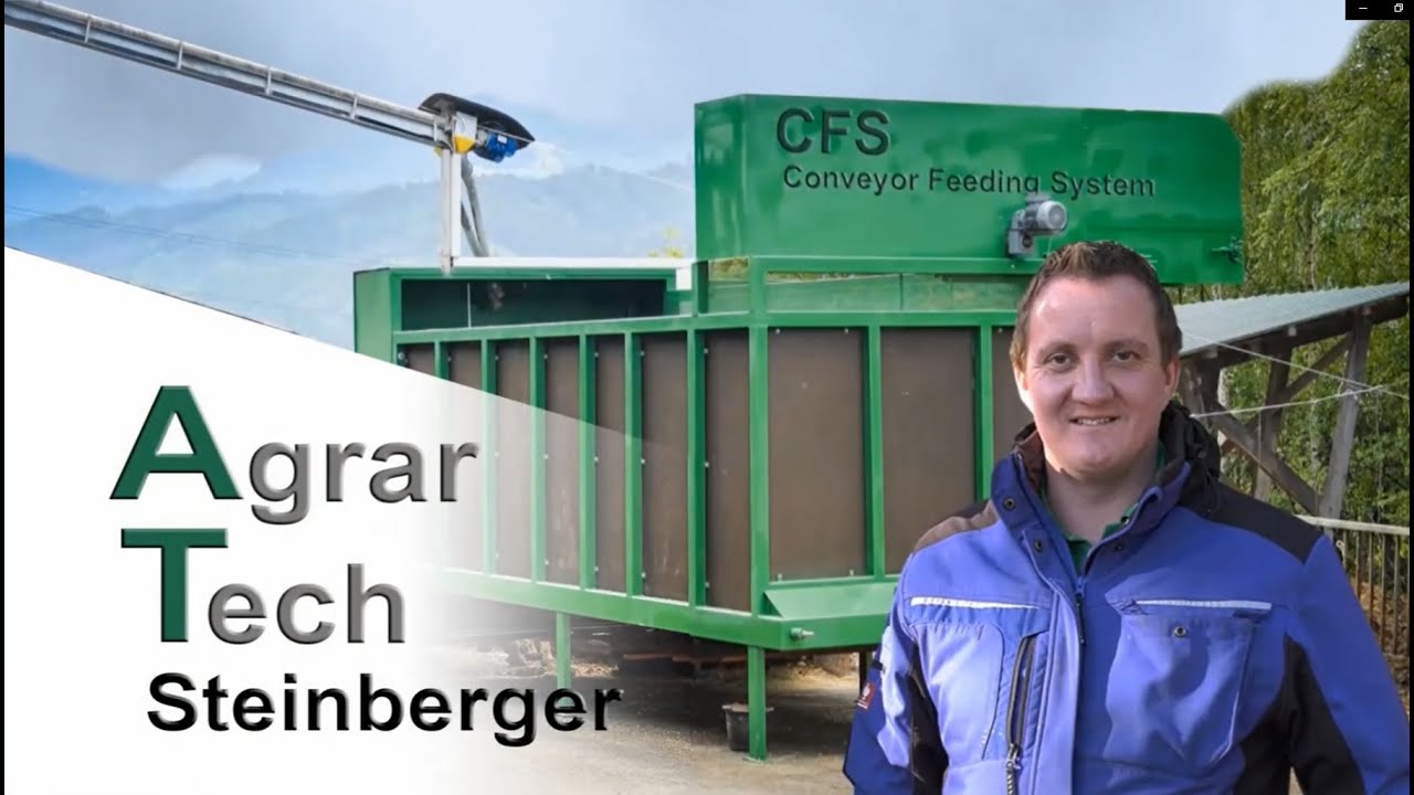 CFS Fütterungsroboter AgrarTech Förderbandfütterung